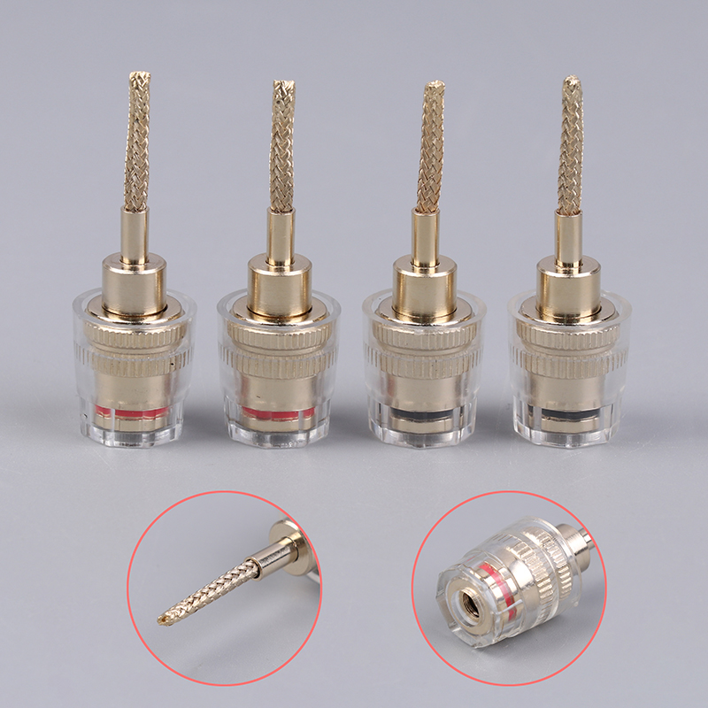 Copper Wire Roll - 2/4Pcs 4MM Banana Female To 2MM
