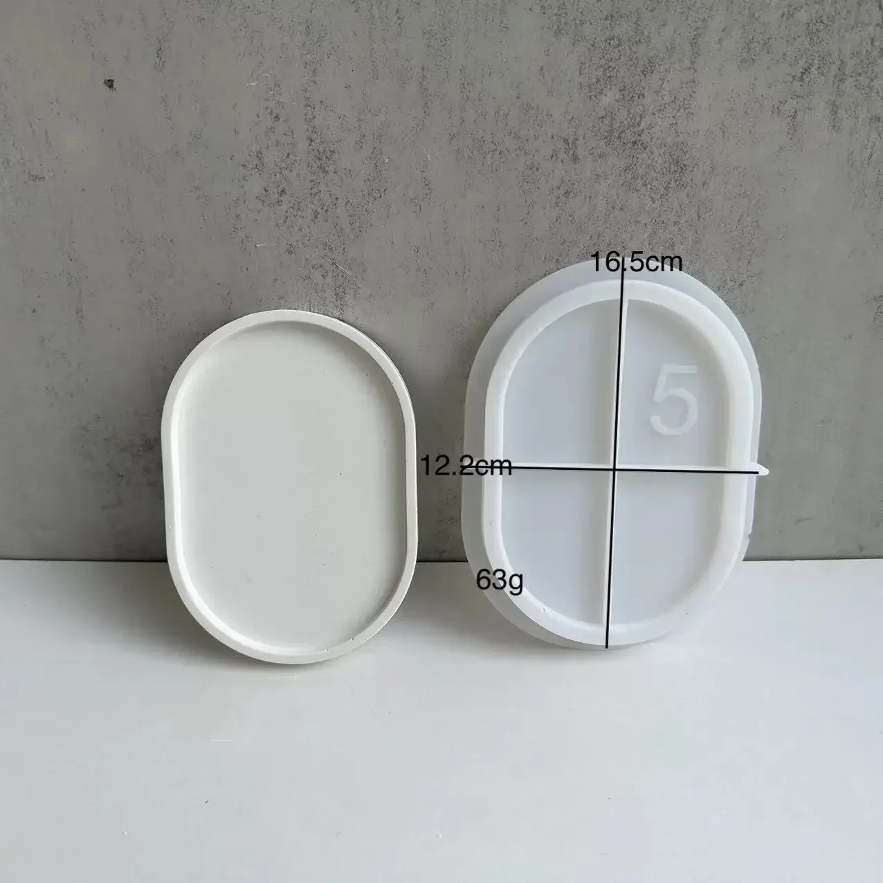 Oval Flower Pot Base Mold Ceme - огляд і ціна Drip Tray Saucer