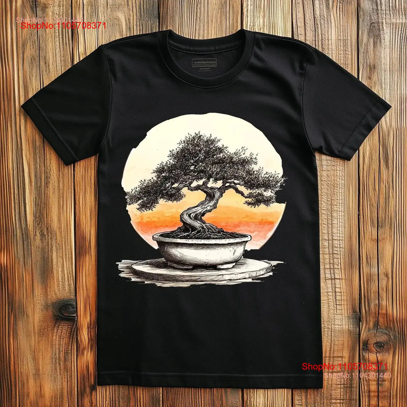 Japanese Bonsai Tree T Shirt Z - огляд і ціна Bonsai Garden Art